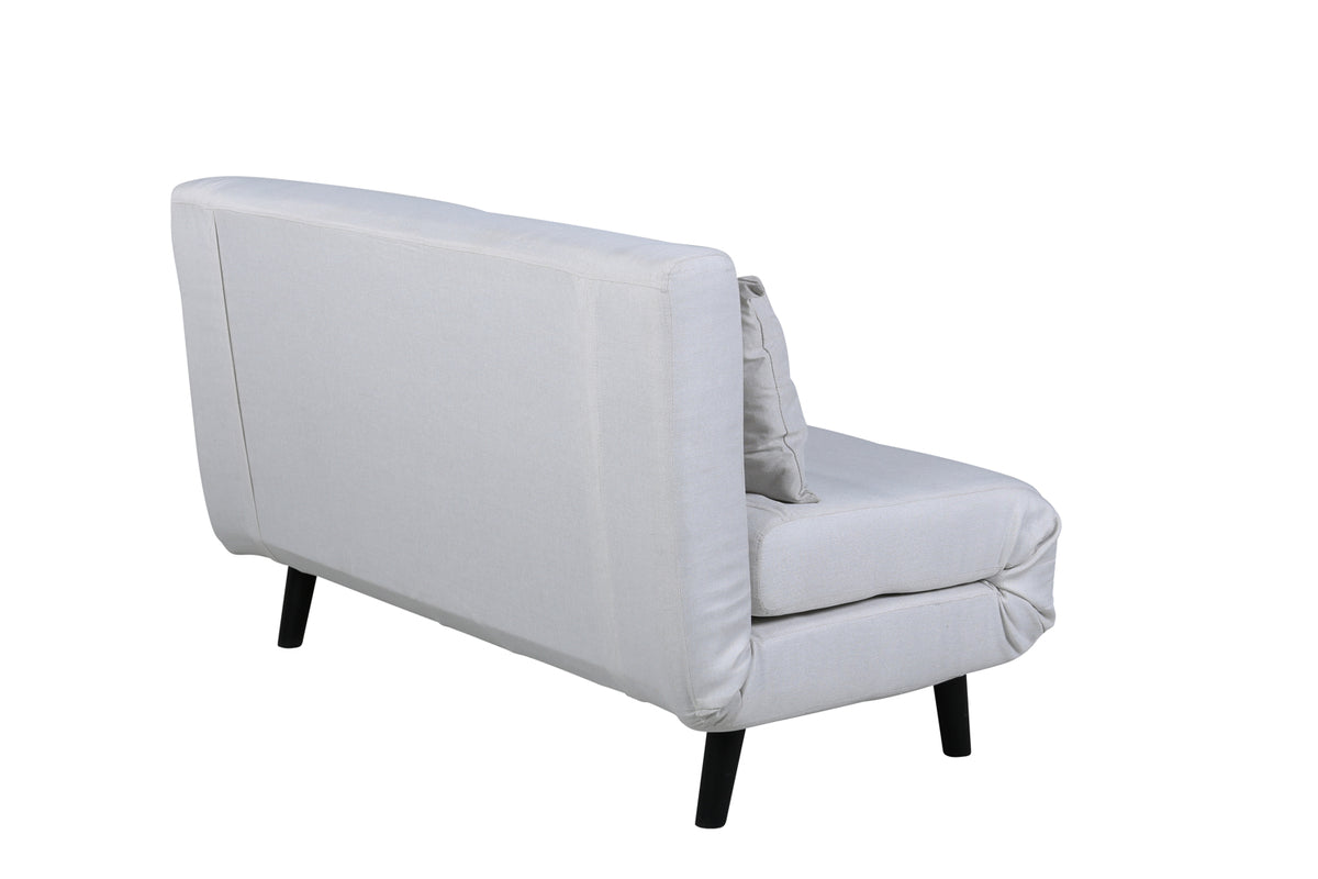 Sammenklappelig seng, hvid