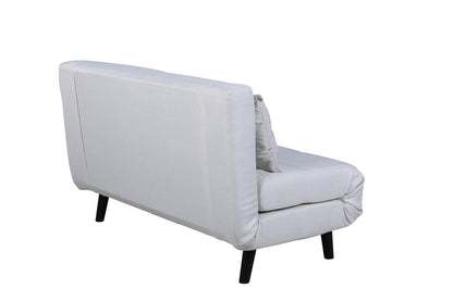 Sammenklappelig seng, hvid