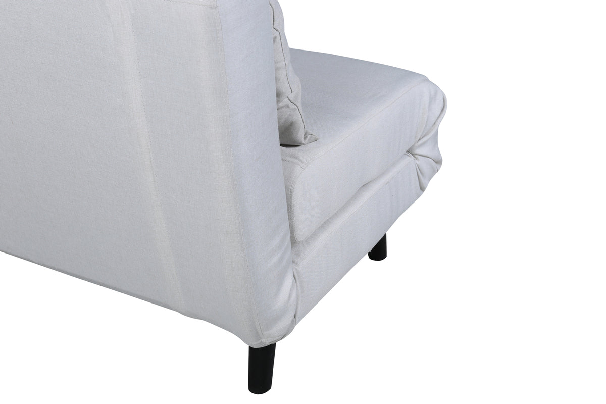 Sammenklappelig seng, hvid