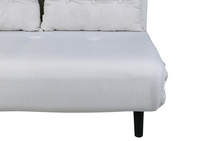 Sammenklappelig seng, hvid