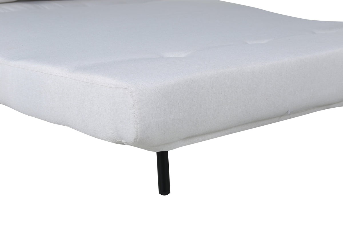 Sammenklappelig seng, hvid