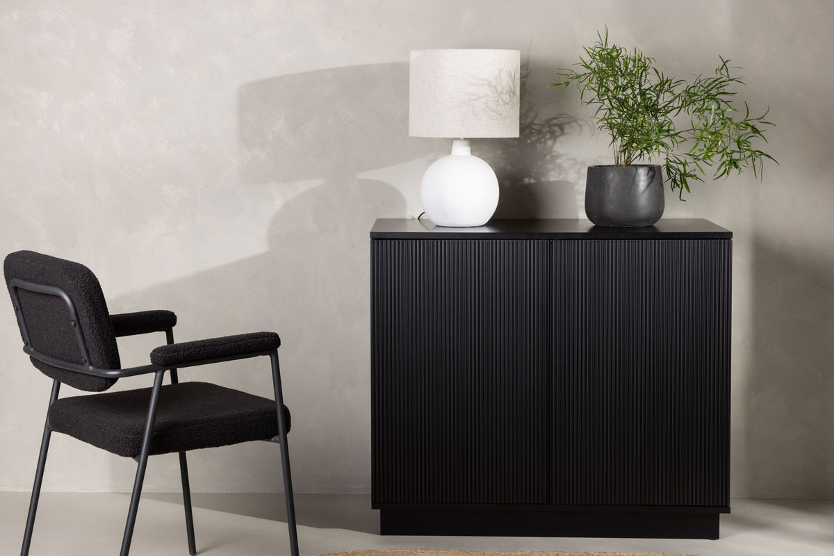 Lenox Skab 100 x 86,5 Sort