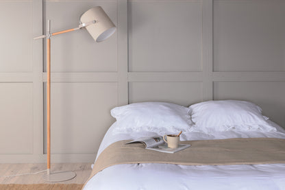 Gulvlampe Beige