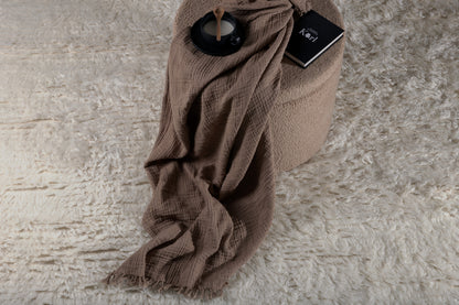 Leiko Rektangulært tæppe 200 x 300 Hvid