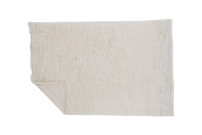 Rektangulært tæppe 230 x 160 Hvid