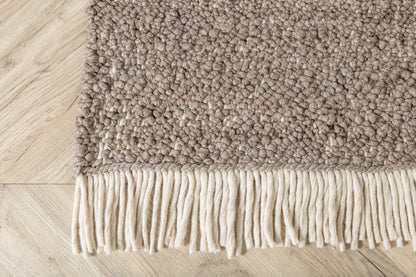 Betina Rektangulært tæppe 400 x 300 Brun