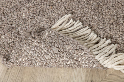 Betina Rektangulært tæppe 400 x 300 Brun