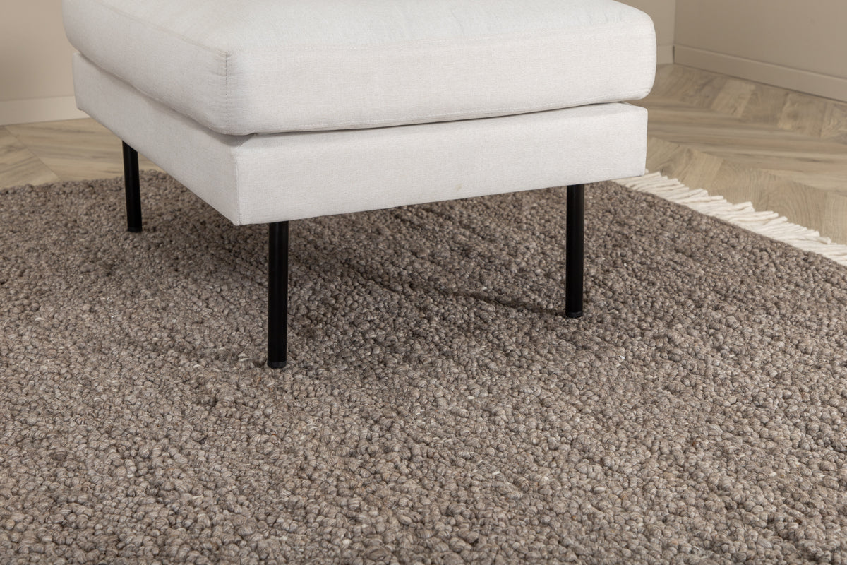 Betina Rektangulært tæppe 400 x 300 Brun