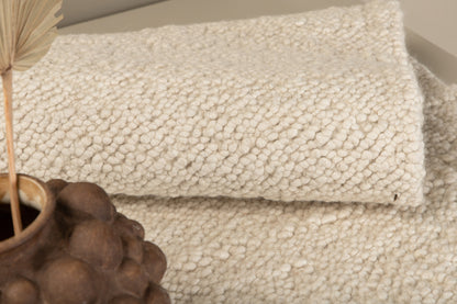 Betina Rektangulært tæppe 250 x 80 Hvid