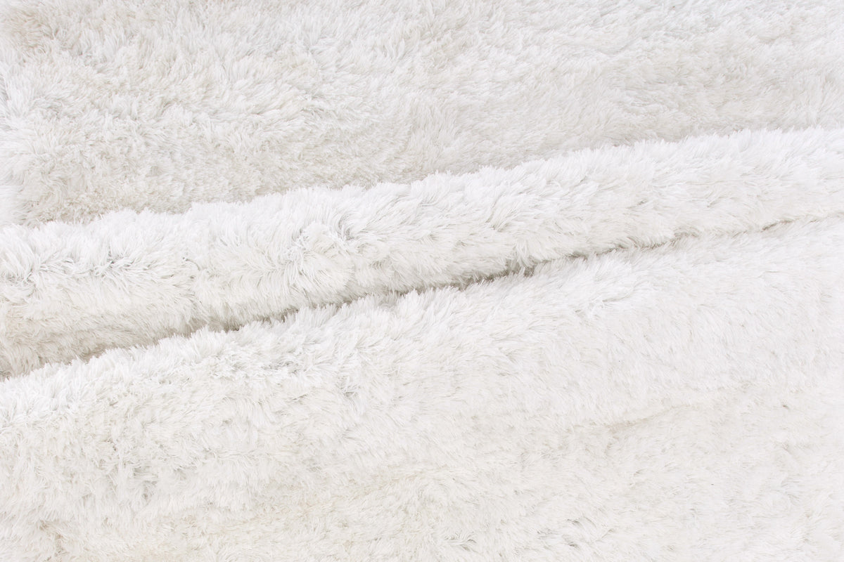 Grace Rektangulært tæppe 160 x 230 Hvid