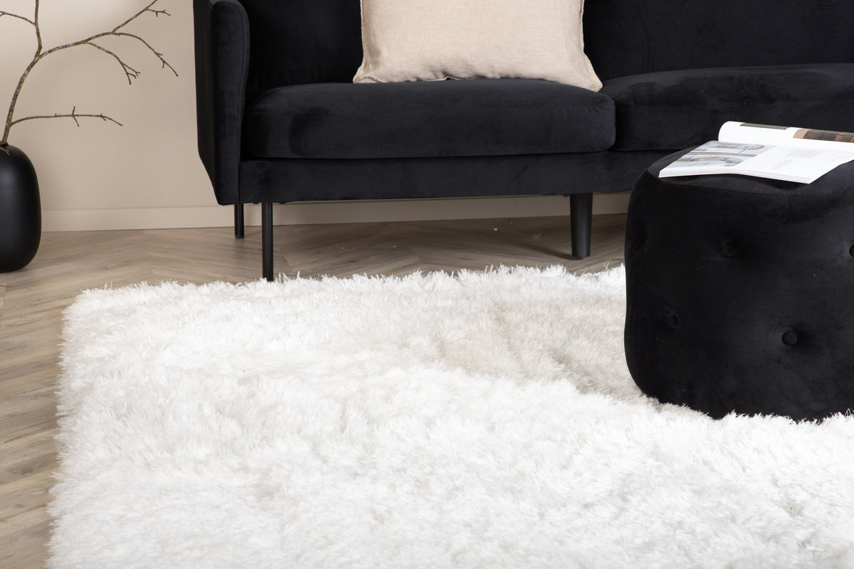 Grace Rektangulært tæppe 160 x 230 Hvid