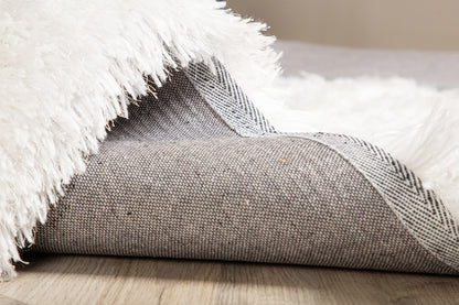 Grace Rektangulært tæppe 160 x 230 Hvid