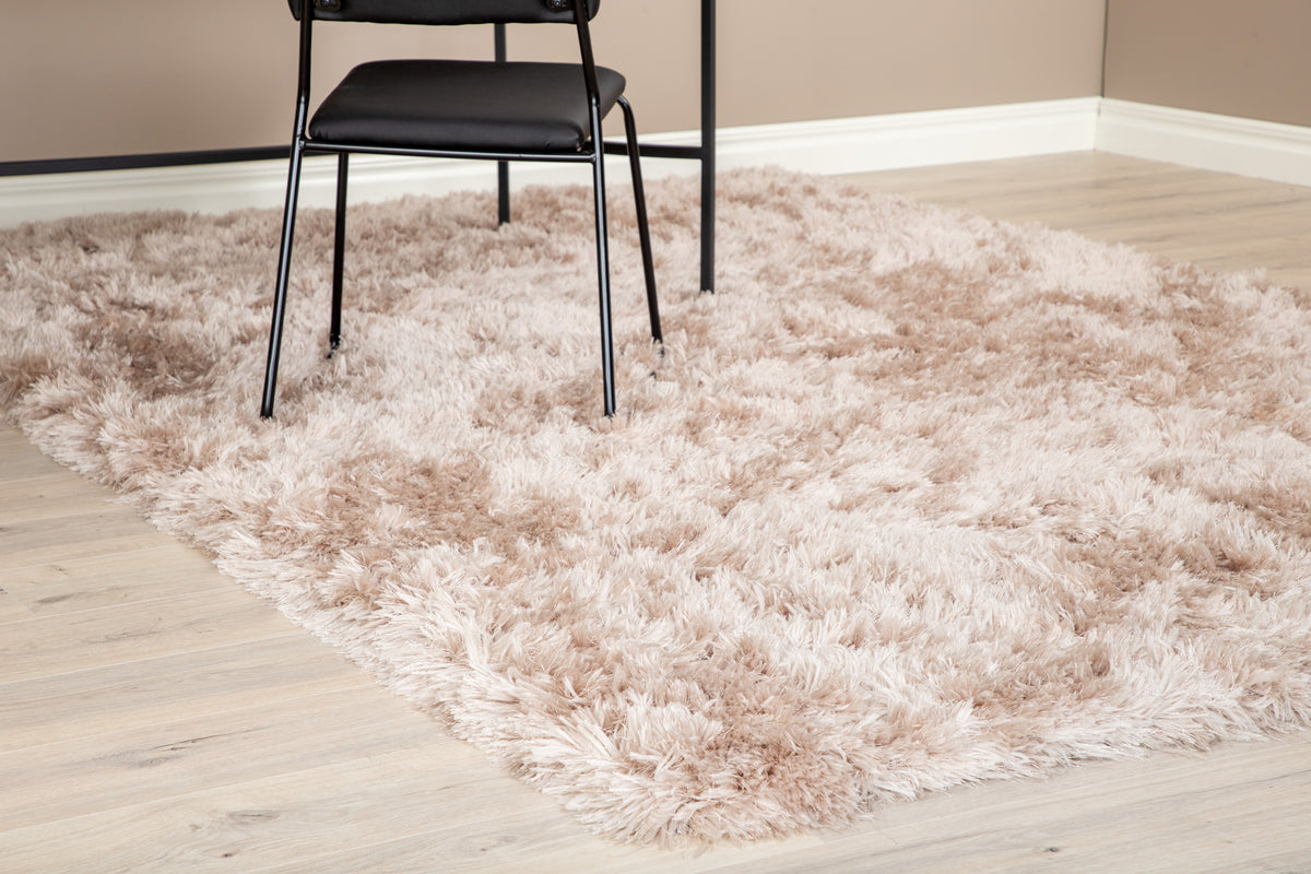 Rektangulært tæppe 400 x 300 Beige