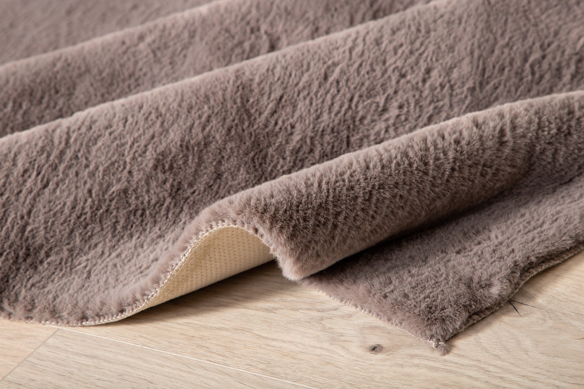 Nina Rektangulært tæppe 300 x 200 Brun