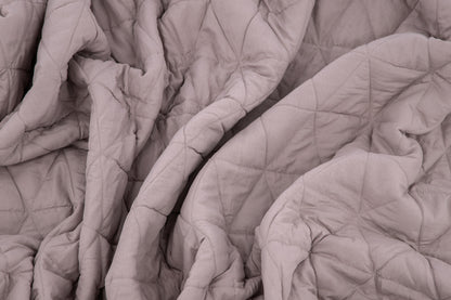 Sengetæppe 150 x 250 Dusty Pink