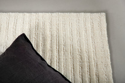 Rektangulært tæppe 200 x 70 Hvid