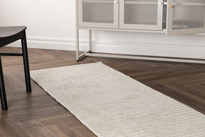 Rektangulært tæppe 200 x 70 Lysegrå