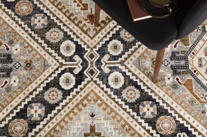 Ebbe Selin Rektangulært tæppe 160 x 240 Multicolor