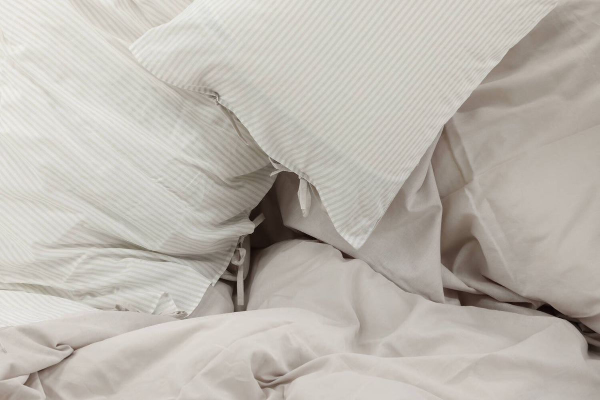 Jenna Sengesæt 220 x 240 Lysegrå