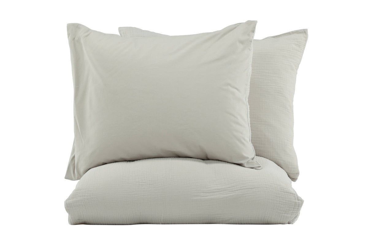 Sengesæt 220 x 240 Lysegrå