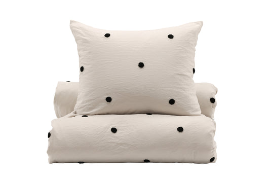 Loke Sengesæt 50 x 60 + 150 x 200 Lysgrå