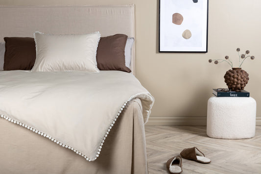 Livia Sengesæt 200 x 150 Lysegrå