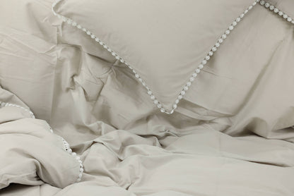 Livia Sengesæt 200 x 150 Lysegrå