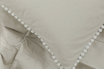 Livia Sengesæt 200 x 150 Lysegrå