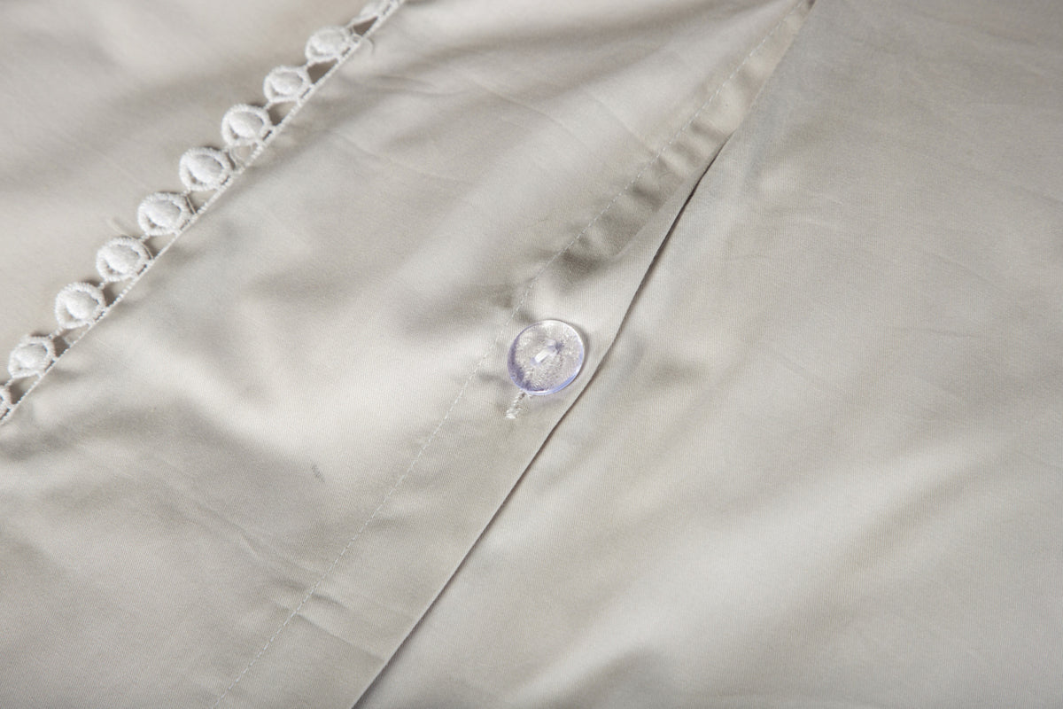 Livia Sengesæt 200 x 150 Lysegrå