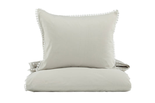 Livia Sengesæt 200 x 150 Lysegrå