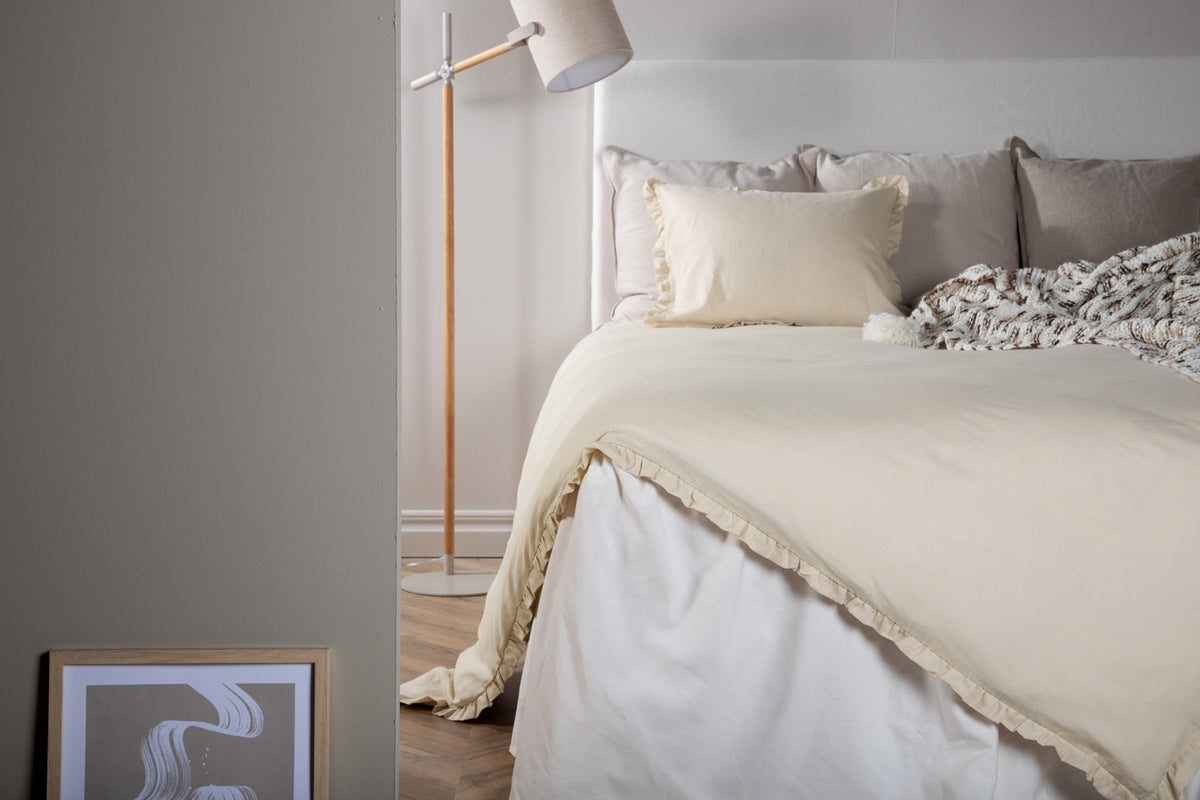 Sengesæt 200 x 150 Beige