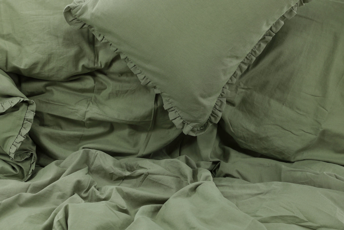 Lias Sengesæt 200 x 150 Grøn