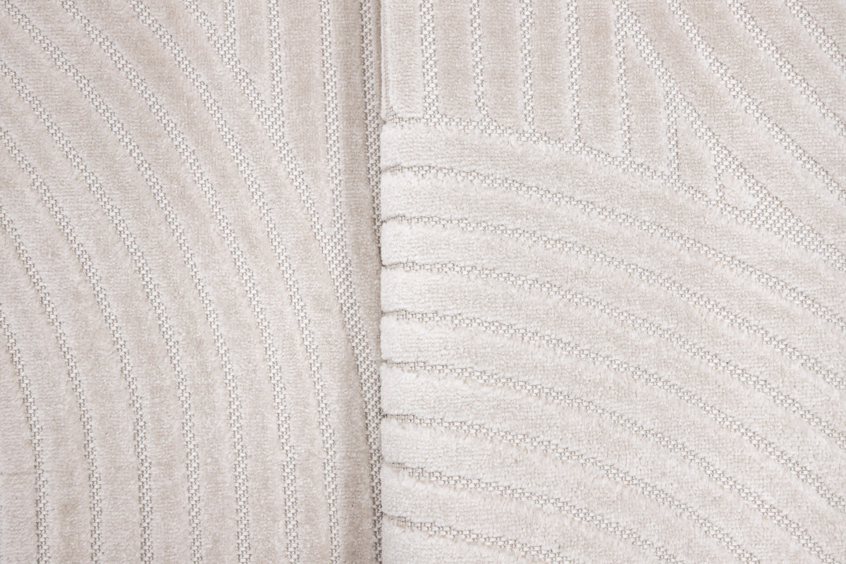 Vince Oval Tæppe 230 x 160 Hvid