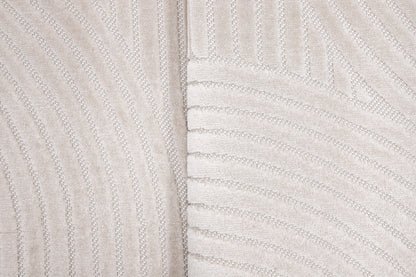 Vince Oval Tæppe 230 x 160 Hvid