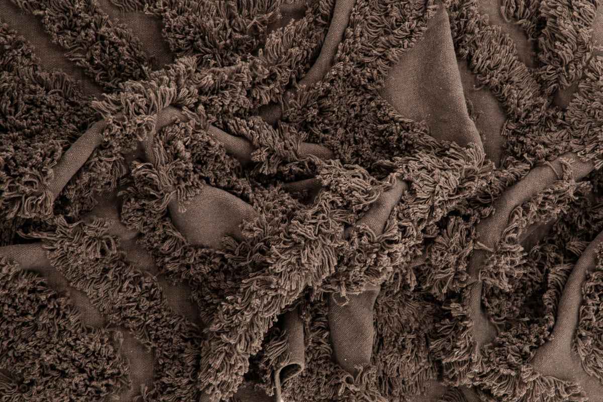 Rektangulært tæppe 200 x 70 Brun