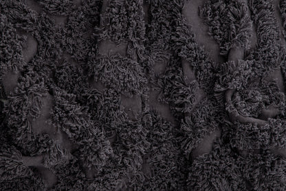 Rektangulært tæppe 200 x 70 Mørkegrå