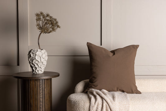 Pudebetræk 50 x 50 Mørkebrun