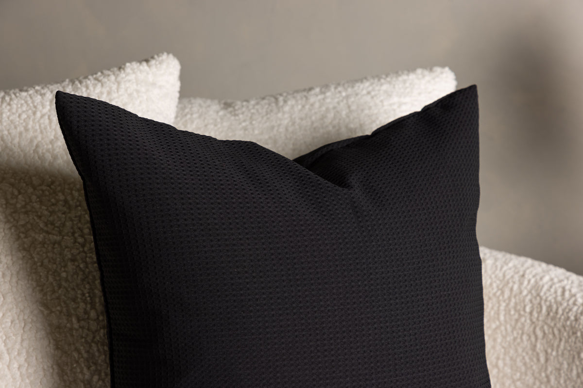 Pudebetræk 50 x 50 Sort