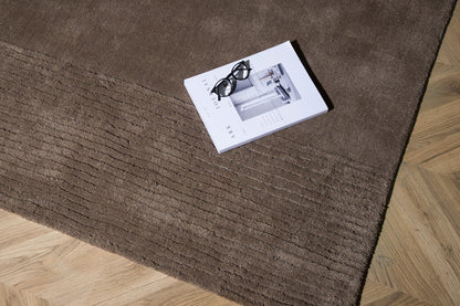 Matteo Rektangulært tæppe 203 x 300 Brun