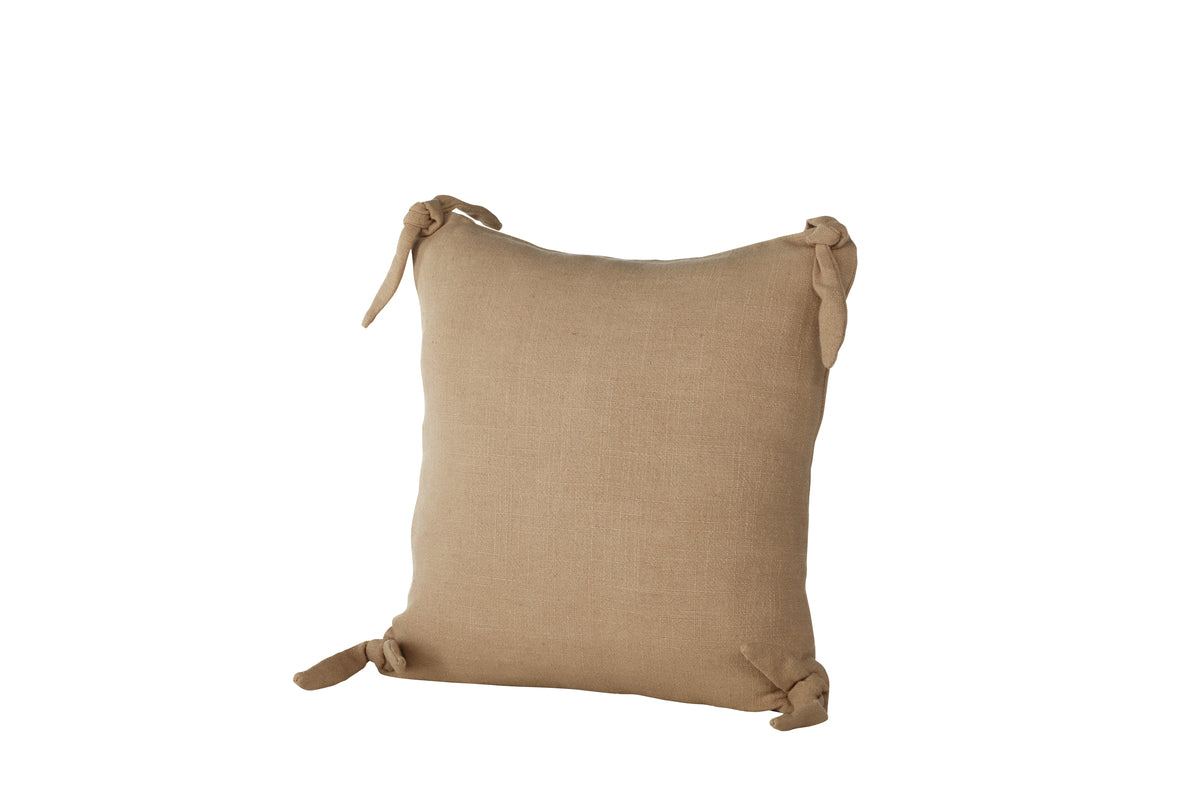 Pudebetræk 40 x 40 Brun