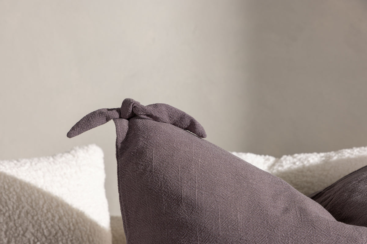 Nora Pudebetræk 60 x 60 Mørkegrå