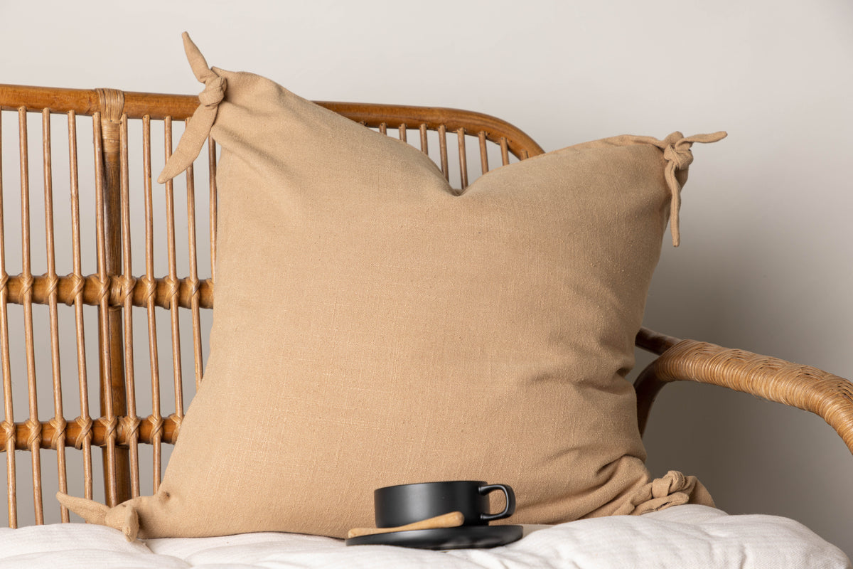 Nora Pudebetræk 60 x 60 Brun