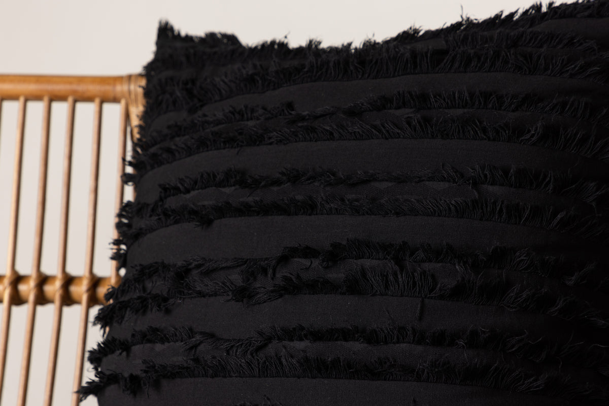 Pudebetræk 60 x 60 Sort