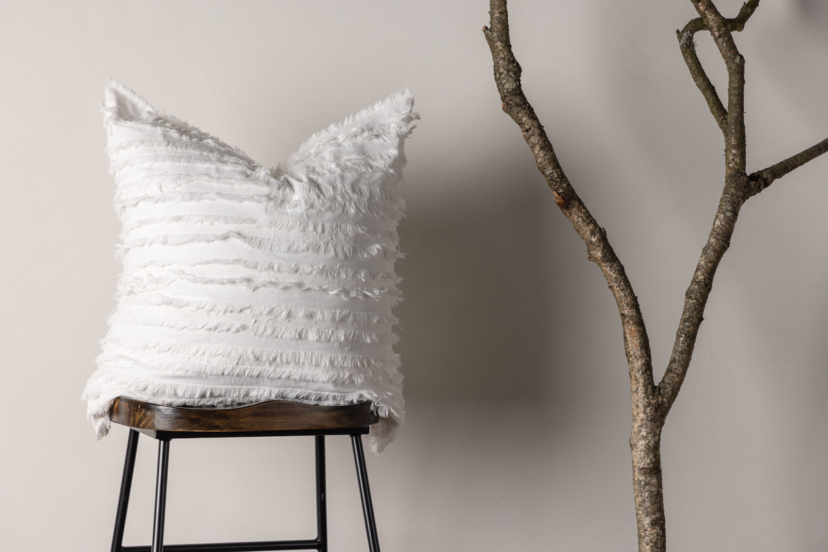 Edith Pudebetræk 60 x 60 Hvid