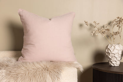 Pudebetræk 60 x 60 Lys Rosa