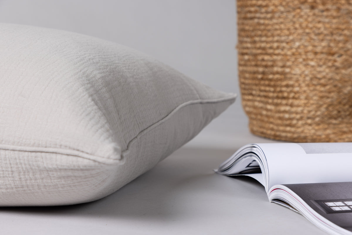 Pudebetræk 60 x 60 Grå