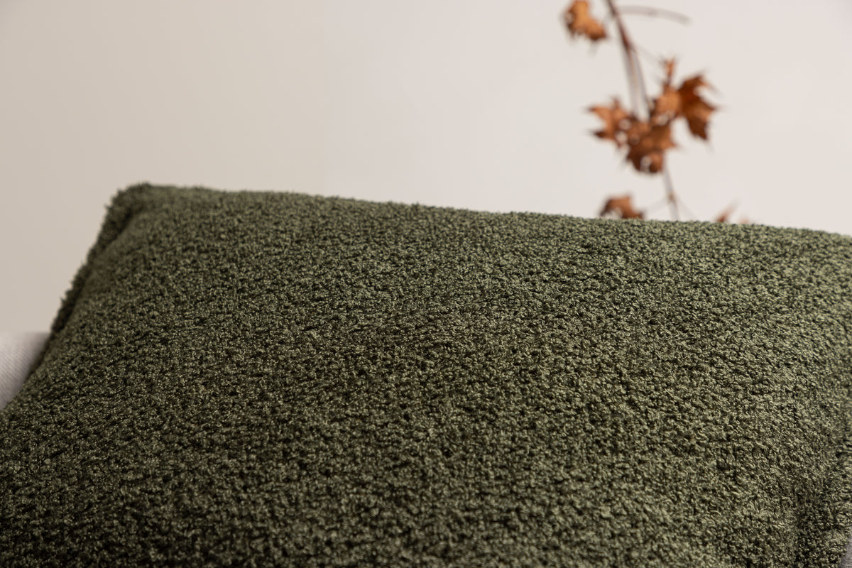 Pudebetræk 60 x 60 Mørkegrøn