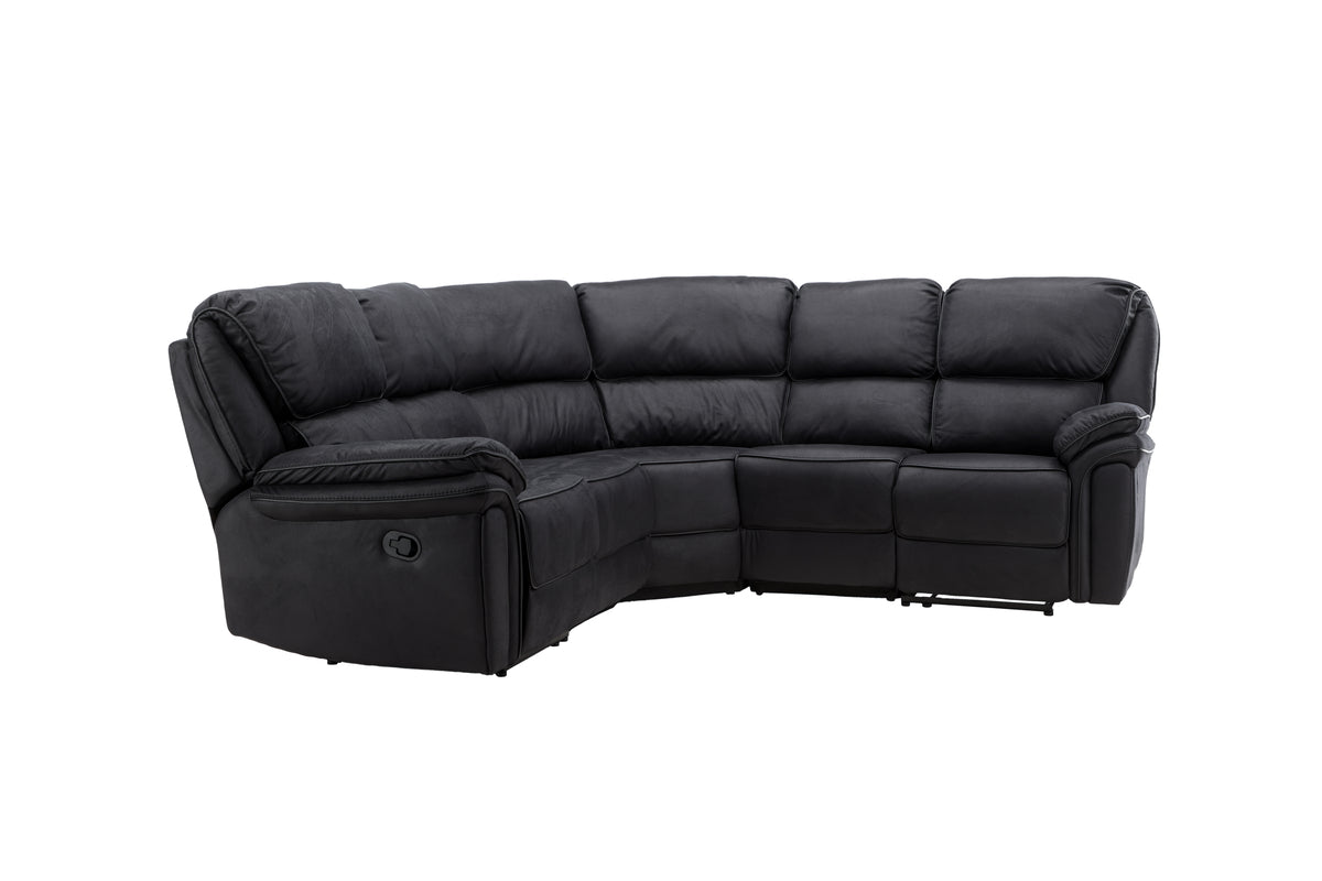 Lænestolsofa Sort