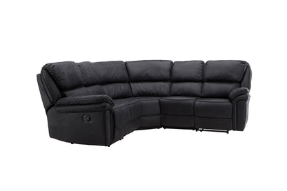 Lænestolsofa Sort
