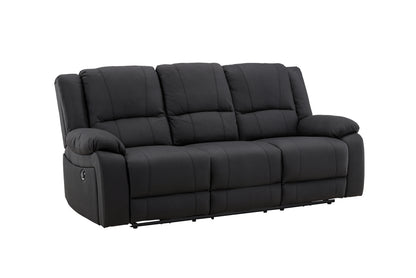 Lænestolsofa Sort
